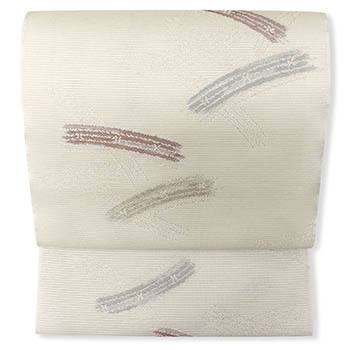 西陣夏九寸名古屋帯（芝草）【沢本織物】