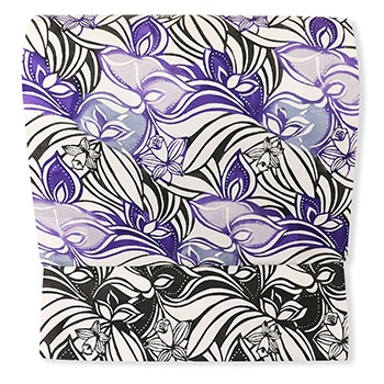 江戸紅型九寸名古屋帯（ボタニカル）