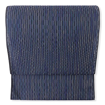 羅九寸名古屋帯（幾何）