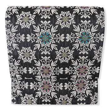 西陣九寸名古屋帯（花亀甲）