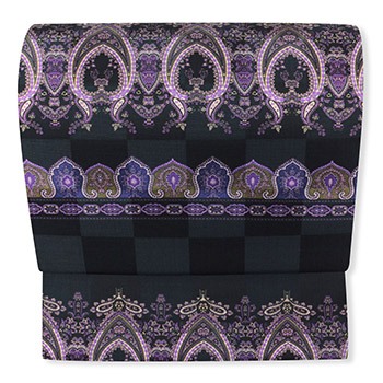 染め九寸名古屋帯(アラベスク)