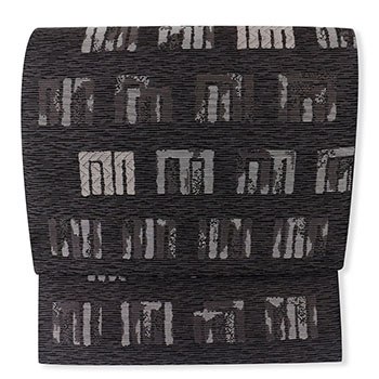 西陣九寸名古屋帯(源氏香)【京都イシハラ】