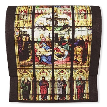 九寸名古屋帯（礼拝堂天井画）