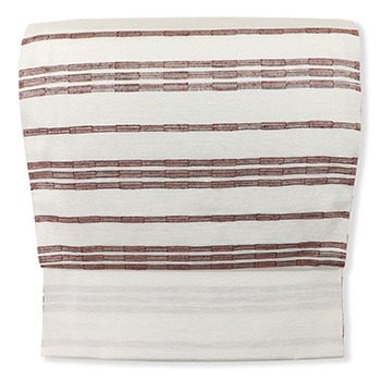 紬地九寸名古屋帯『浮華』【渡源織物】