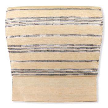 紬地九寸名古屋帯『浮華』【渡源織物】