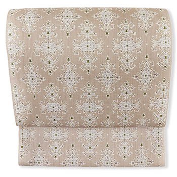 桐生京友禅九寸名古屋帯（単衣・夏用/華紋）