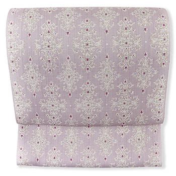 桐生京友禅九寸名古屋帯（単衣・夏用/華紋）