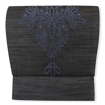 刺繍九寸名古屋帯(幾何)『ricamo』