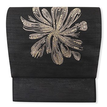 刺繍九寸名古屋帯(フラワー)『ricamo』