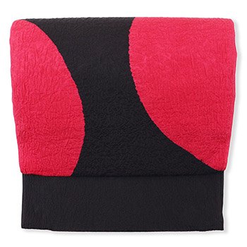 京絞り九寸名古屋帯(丸文)