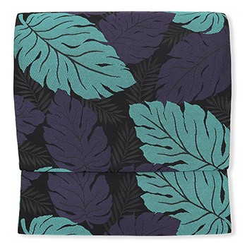 西陣御召地九寸名古屋帯（リーフ）