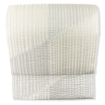 九寸名古屋帯（斜め市松）【松田織物】