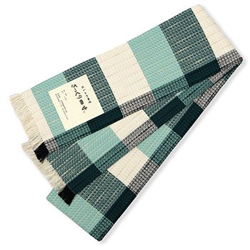 米沢四寸帯(ブロック)『ざっくり』【近賢織物】