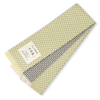 米沢四寸帯『十字星』【近賢織物】