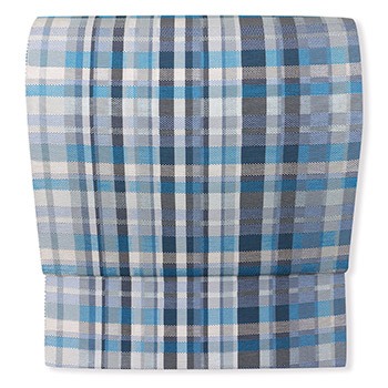 米沢八寸名古屋帯『多色市松』【近賢織物】