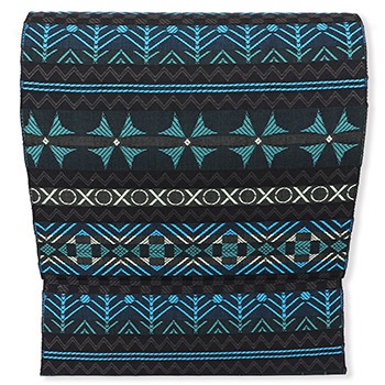 米沢八寸名古屋帯『浮華』【近賢織物】