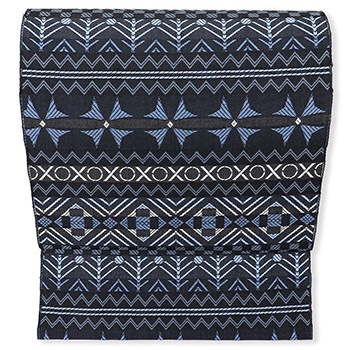 米沢八寸名古屋帯『浮華』【近賢織物】