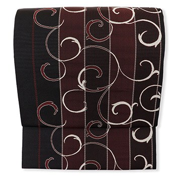 博多紋八寸名古屋帯（唐草）【協和織工場】