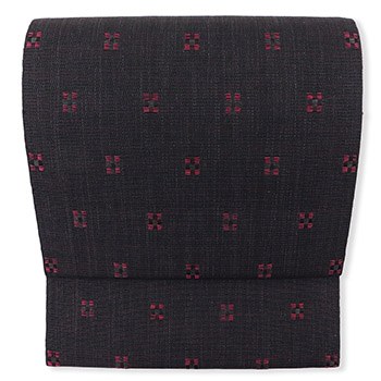 米沢八寸名古屋帯『浮花』【近賢織物】