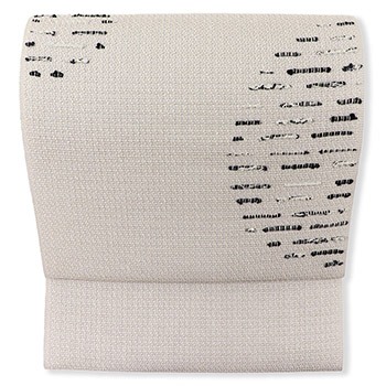 米沢八寸名古屋帯『繭の華』【近賢織物】