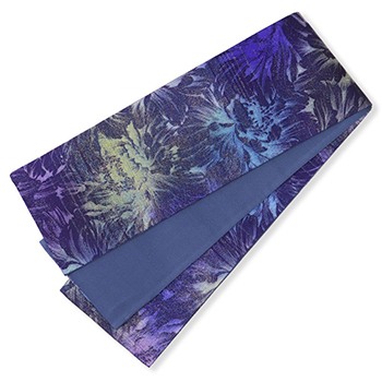 仕立て上がり半巾帯（牡丹）【小室庵】