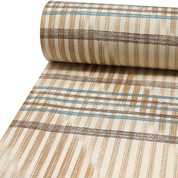 正絹長襦袢（絣縞）