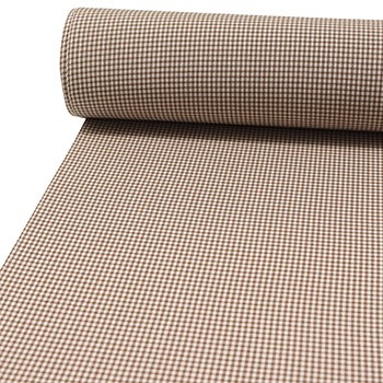 単衣長襦袢（格子）【東郷織物】