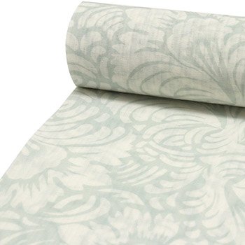 洗える夏襦袢（花唐草）【東レ爽竹】