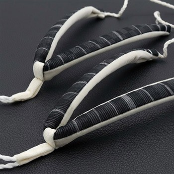 鼻緒（縞市松）