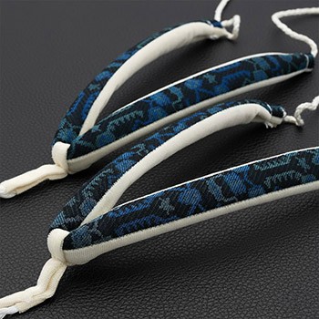 鼻緒（幾何更紗）