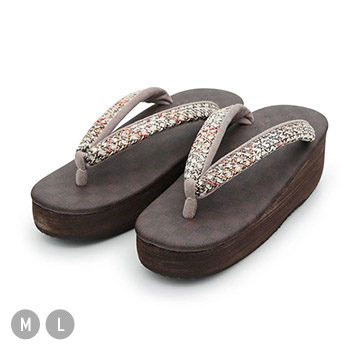 組紐カフェ草履【カレンブロッソ】