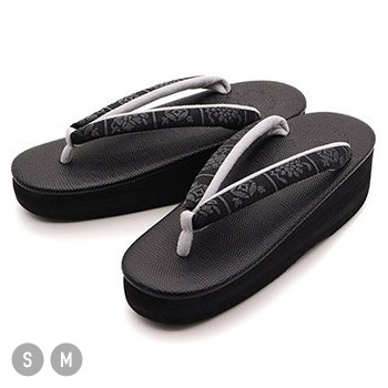 博多織カフェ草履(割付)【カレンブロッソ】