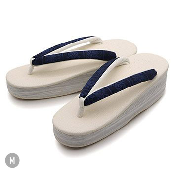 博多織カフェ草履(割付)【カレンブロッソ】