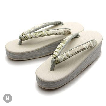 博多織カフェ草履（石畳）【カレンブロッソ】