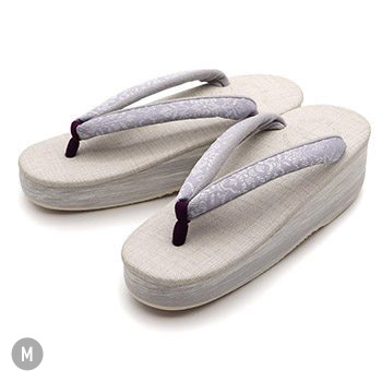 博多織カフェ草履（花菱）【カレンブロッソ】