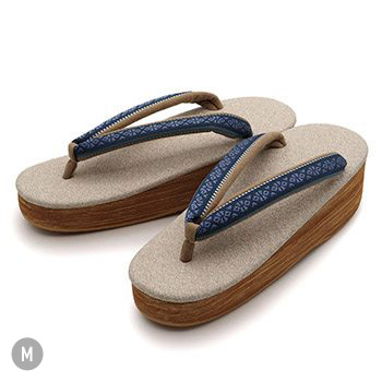 博多織カフェ草履（献上）【カレンブロッソ】