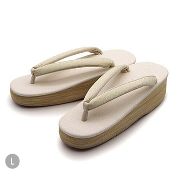 博多織カフェ草履（花唐草）【カレンブロッソ】