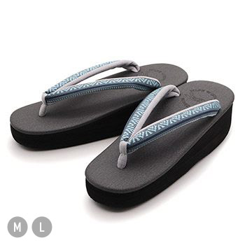 博多織カフェ草履（献上）【カレンブロッソ】