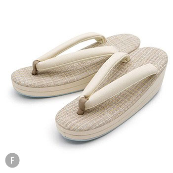 二枚芯草履『彩小径』