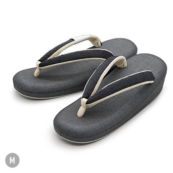 一枚芯草履（博多織/花唐草）