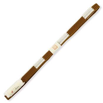 綾竹組み撚り房帯締（ツートーン）【大原商店】