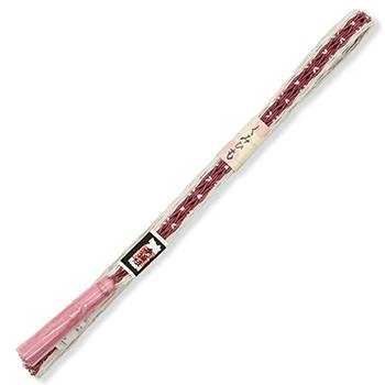 耳付きレース組み帯締（環絡げ）