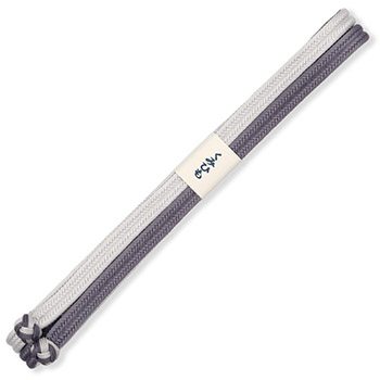 昼夜組み苧環房帯締【組紐からく】