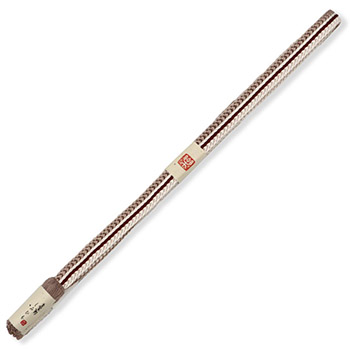 平組み撚り房帯締（ライン）【大原商店】