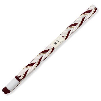 笹波組み撚り房帯締（柳葉）【加藤萬】