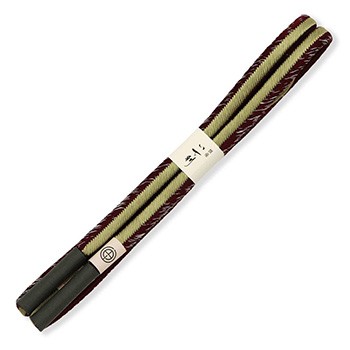 変わり洋角組み帯締（二色分け）【京くみひも丸山】