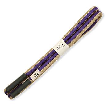 変わり洋角組み帯締（二色分け）【京くみひも丸山】