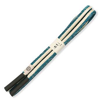 変わり洋角組み帯締（二色分け）【京くみひも丸山】