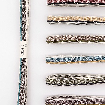 レース組み帯締（片耳ライン）