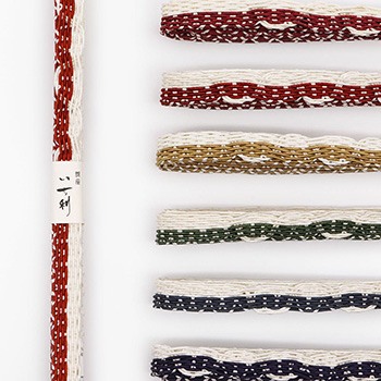 レース組み帯締（片よろけ）